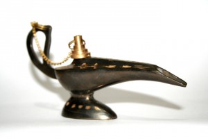 Photo of an incense lamp