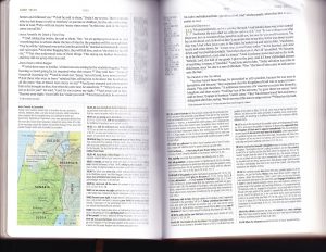 Example scan of ESV study Bible notes