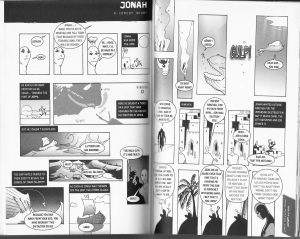 Scan image of the Manga Bible - Book of Jonah