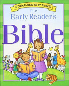 Front cover of the early reader's Bible