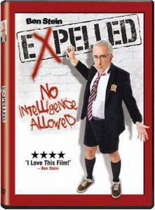 Cover of Ben Stein's documentary "Expelled: No Intelligence Allowed"