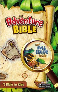 Cover of the NIV adventure Bible for kids